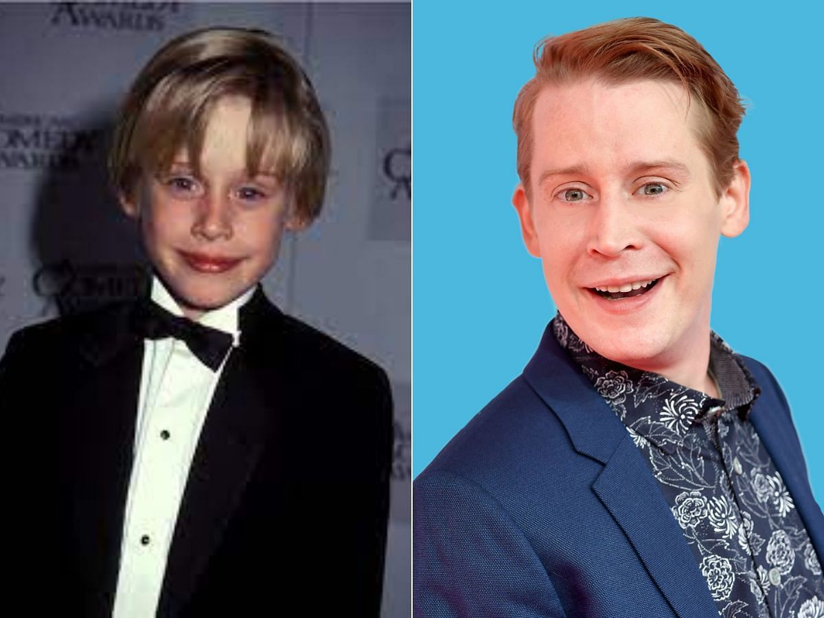Macaulay Culkin then and now (Images Via Sony Pictures Entertainment - Fandom and IMDb)